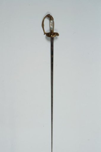 H. de Vos van Steenwijk's sword (cadet of the 3rd Cuirassiers)