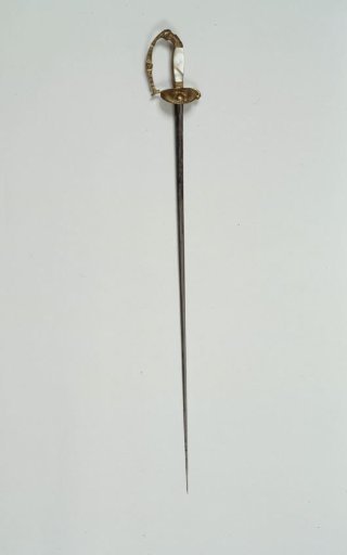 J.A. baron de Vos van Steenwijk's sword, cadet of the 3rd Cuirassiers