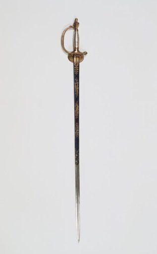 Officers' sword of Hofmaarschalk der infanterie W.C. Baron Snouckaert van Schauburgh