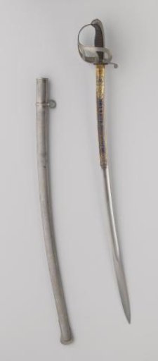 Officer's saber of cavalry No. 1 with scabbard