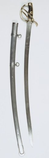 Saber, Light Cavalry, Model No. 3, M.1814, with Scabbard