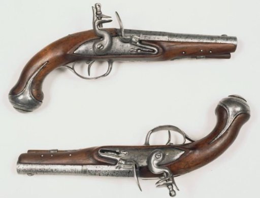 Flintlock pistol