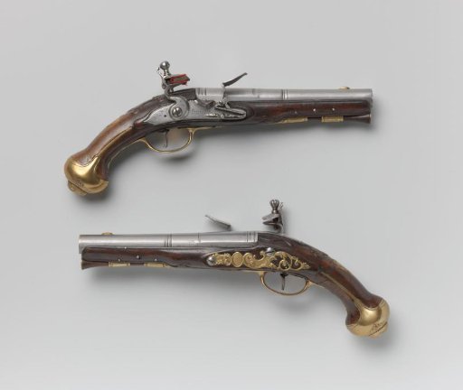 Cavalry Pistol with Flintlock