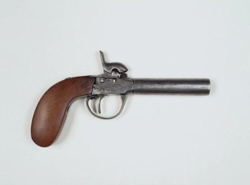 Pocket pistol, percussion pistol