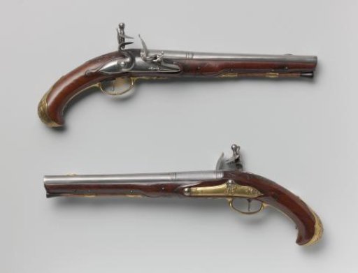 Flintlock pistol