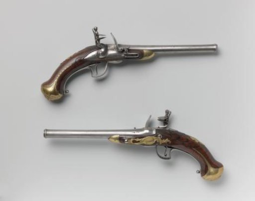 Flintlock pistol by Van Schuylenburg