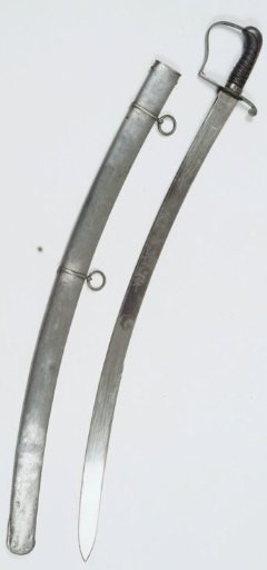 Officer's saber light dragoons model no. 1, M.1813 with scabbard