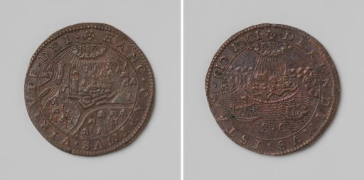 Medal 12 August 1601, Prince Maurice, Rijnberk