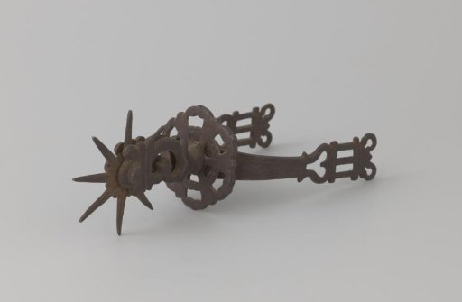Iron Spur with Openwork Buckle