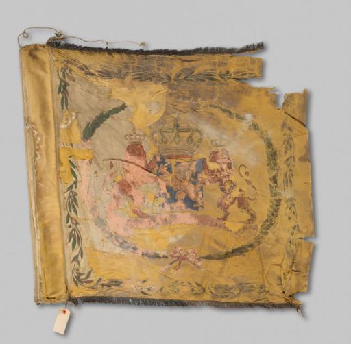 Fragment of a flag of the third infantry division