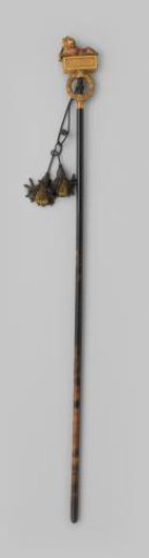 Staff of a standard of the fifth regiment of dragoons