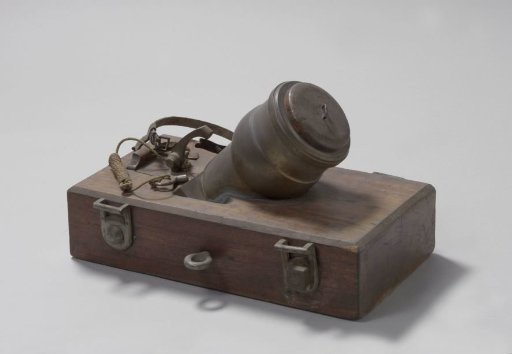 Bronze test mortar for gunpowder