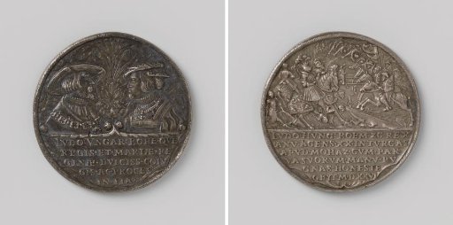 In Honor of Louis II, King of Hungary and Bohemia, Fallen in the Battle of Mohács, and His Wife Mary of Hungary