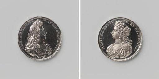 Coronation of William III and Mary II Stuart