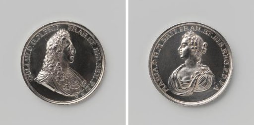 Coronation of William III and Mary II Stuart