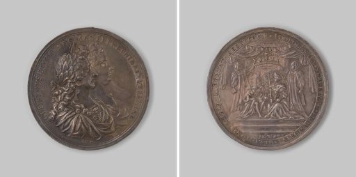 Coronation of William III and Mary II Stuart