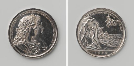Coronation of William III and Mary II Stuart