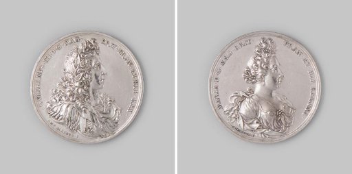Coronation of William III and Mary II Stuart