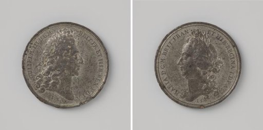 Tribute to William III and Mary II Stuart