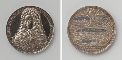 Capture of Kaiserswerth, Bonn, and Rheinberg, in honor of Frederick III, Elector of Brandenburg