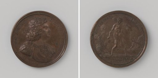 Relief of Vienna and capture of Mainz, in honor of John George III, Elector of Saxony