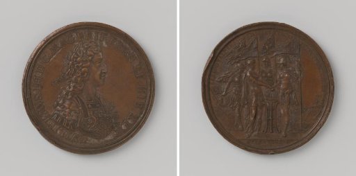 Relief of Coni, in honor of William III, leader of the Congress of The Hague