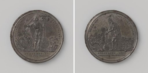 William III, liberator of Great Britain, and Louis XIV, the deceiver