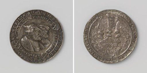 John the Steadfast, Elector of Saxony, and his son John Frederick the Magnanimous
