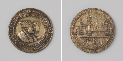 John the Steadfast, Elector of Saxony, and his son John Frederick the Magnanimous