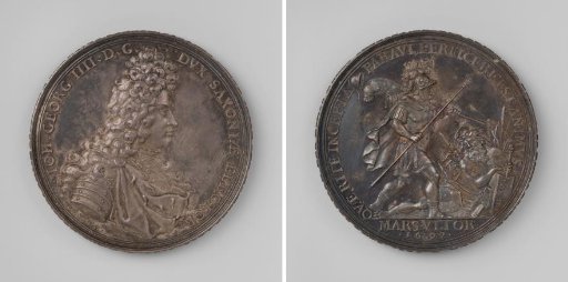 John George IV, Elector of Saxony, crosses the Rhine