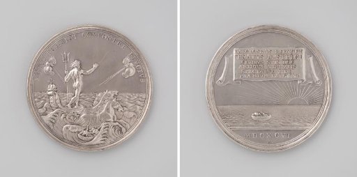 Suppression of the preacher's riot in Amsterdam, medal awarded to the armed citizens