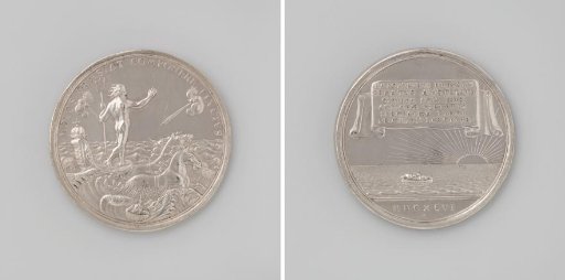 Suppression of the Spreekers Uprising in Amsterdam, medal awarded to the armed citizens