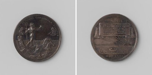 Suppression of the Spreekers Uprising in Amsterdam, medal awarded to the armed citizens