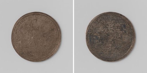 Suppression of the Spreekers' Riot in Amsterdam, medal awarded to the armed citizens