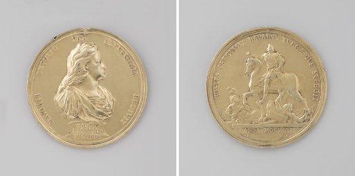 Peace of Rijswijk, medal struck by the city of Ghent