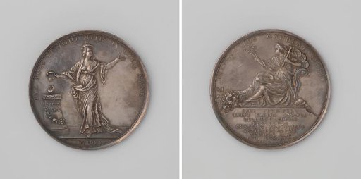 Peace of Rijswijk, medal struck at the behest of the magistrates of Amsterdam