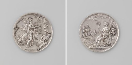 Peace of Rijswijk, medal struck by order of the city of Dordrecht