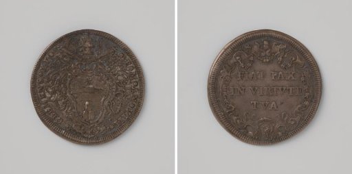 Scudo from the Papal States of Pope Clement XI, 1708
