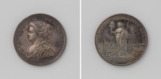 Peace of Utrecht, medal presented to the members of both Houses of Parliament