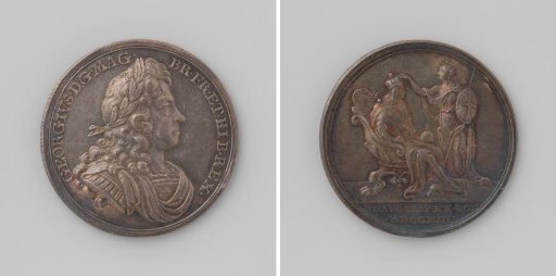 Coronation of George I as King of England