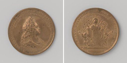 Victories over the Turks and the reorganization of the military academy in Brussels, in honor of Charles VI, Holy Roman Emperor