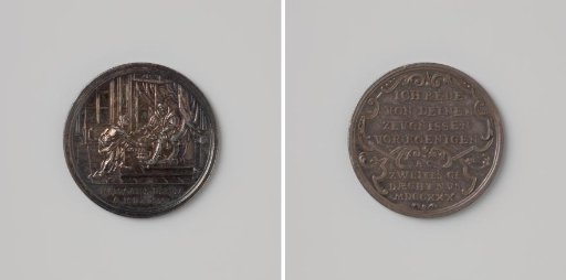 Historical Medal of a Double Ducat of the Second Centenary Celebration of the Presentation of the Augsburg Confession at the Imperial Diet