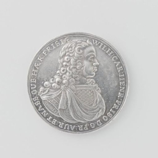 Inauguration of Willem Karel Hendrik Friso as stadtholder of Friesland, diet medal of the States of Friesland