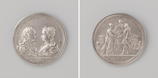 Marriage of William IV with Princess Anna of England in London