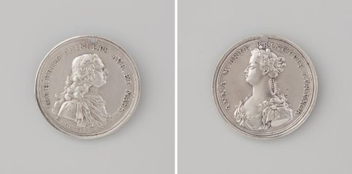 Marriage of William IV with Princess Anna of England in London