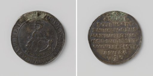 Subjugation of Hungary by the Turks, Medal in Honor of Louis II, the Deceased King of Hungary and Bohemia