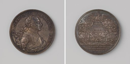 Frederick II, King of Prussia, on his victories and the Peace of Dresden