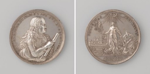 Commemorative medal on the Peace of Aix-la-Chapelle and the first centenary of the Peace of Münster, in honor of William IV