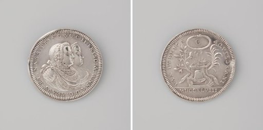 Commemorative medal on the Peace of Aix-la-Chapelle and the first centenary of the Peace of Münster, in honor of William IV and Anne of Hanover