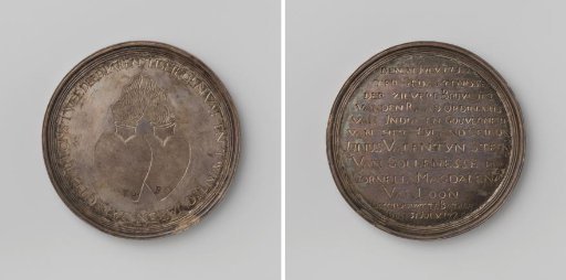 Twenty-fifth wedding anniversary of Julius Valentijn Stein van Gollenesse, ordinary councillor of India and governor of Ceylon, and Cornelia Magdalena van Loon